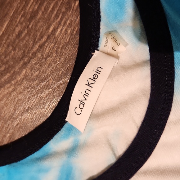 ❤️ CALVIN KLEIN TIE DYE TANK JERSEY DRESS, 8 - Picture 6 of 10